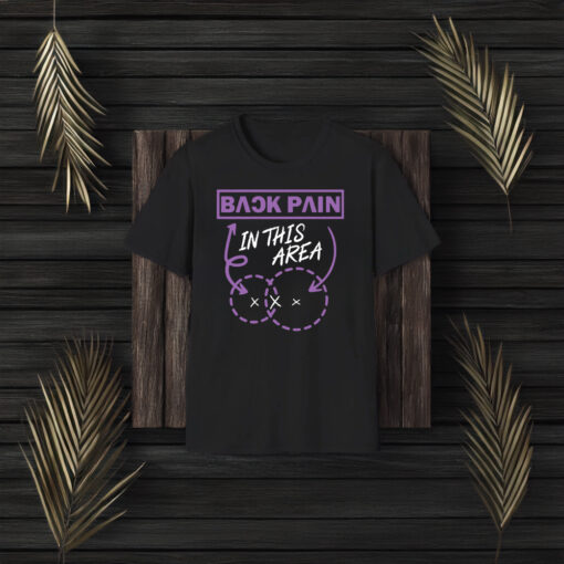 Back Pain In This Area T-Shirt