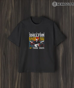 Blake Shelton Back To The Honky Tonk Tour 2024 T-Shirt1