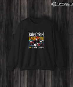 Blake Shelton Back To The Honky Tonk Tour 2024 T-Shirt3