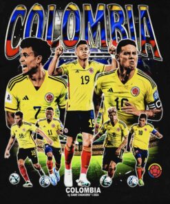 COLOMBIA By Game Changers 2024 T-Shirt Black