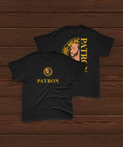 Camiseta Lewis Hamilton Patron Preta e Dourada