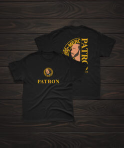 Camiseta Lewis Hamilton Patron Preta e Dourada us