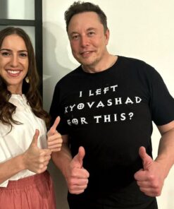 Elon Musk I LEFT KYOVASHAD FOR THIS Tee Shirt