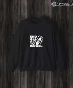 End All Aid To Israel T-Shirt3