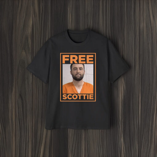 Free Scottie Scheffler Mug Shot T-Shirt