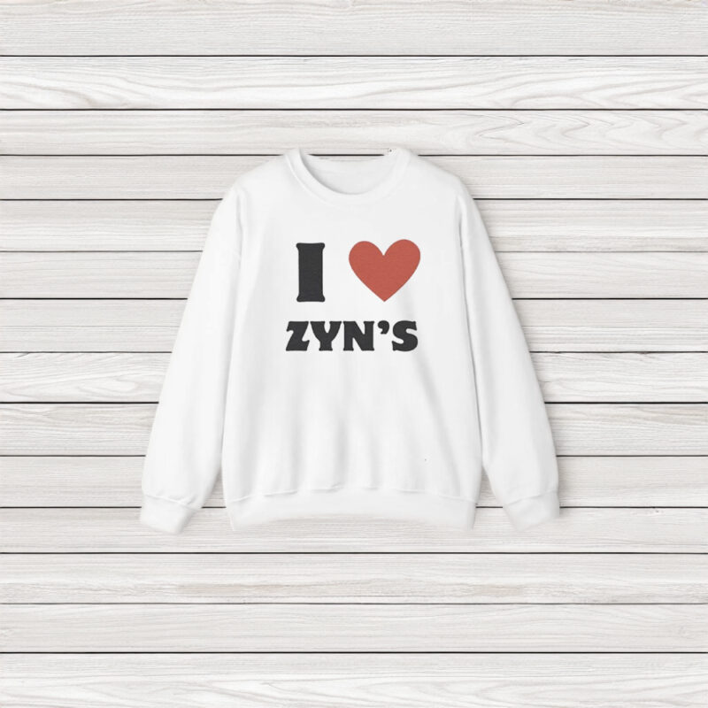 I Love Heart Zyns Shirt