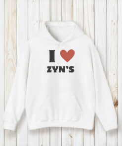 I Love Heart Zyns Shirts