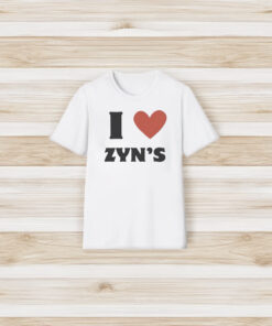 I Love Heart Zyns T-Shirts