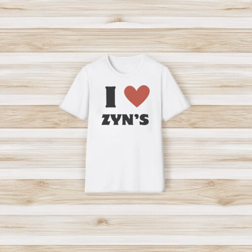 I Love Heart Zyns T-Shirts