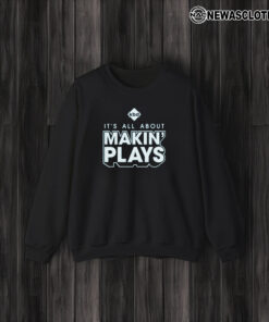 Kickball Dad It's All About Making Plays T-Shirts