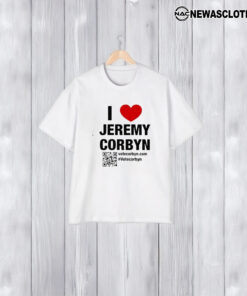 Laura Alvarez I Love Jeremy Corbyn T-Shirt2