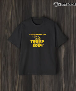 Libertarians For Trump 2024 Snake T-shirt1