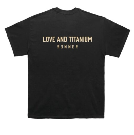 Love and Titanium Shirt Back