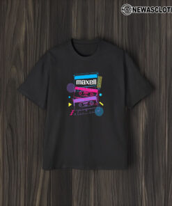 Maxell Retro Cassette Ringer Tee2