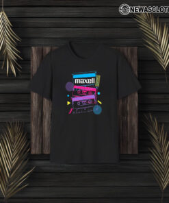 Maxell Retro Cassette Ringer Tee3