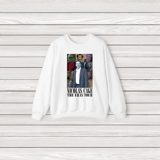 Nicolas Cage The Eras Tour Shirt