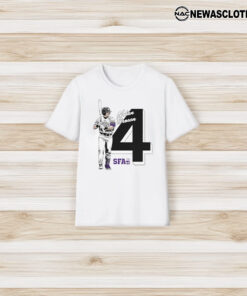 Nolan Brown 4 Sfa Baseball T-Shirt