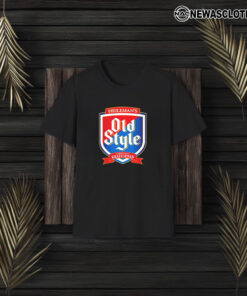 Old Style Kraeusened Shield Logo T-Shirt3