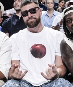 Patrick Mahomes, Travis Kelce Apple T-Shirt and Hollywood Brown