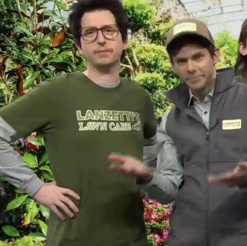 Saturday Night Live Lanzetti’s Lawn Care T-Shirts