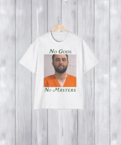 Scottie Scheffler No Gods No Masters T-Shirt