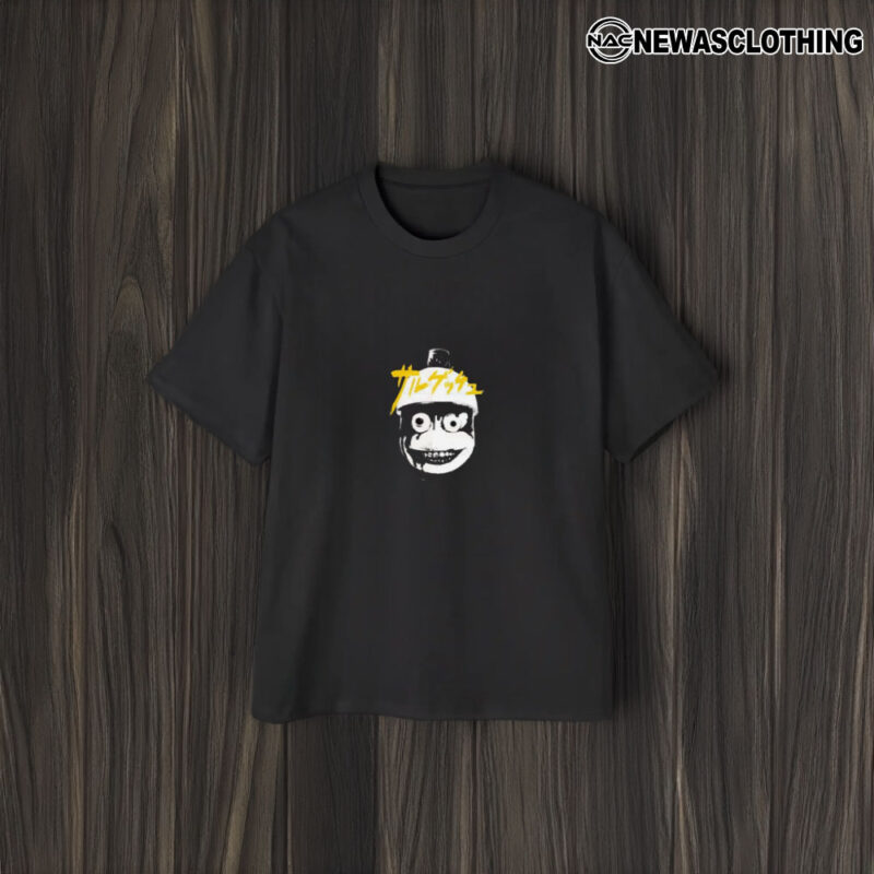 Siren X Ape Escape Shibisaru T-Shirt2