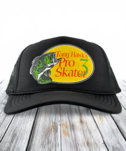 Skateboard Fishing Trucker Hats