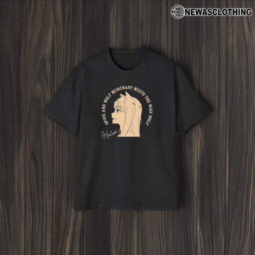 Spice And Wolf Merchant Meets The Wise Wolf Signature T-Shirt1