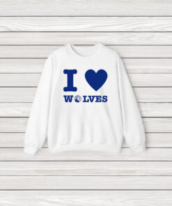 Timberwolves I Love Wolves Shirt