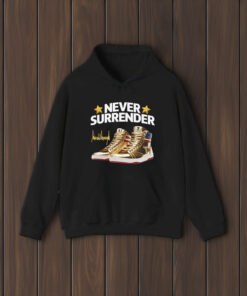 Trump Never Surrender Shoes 2024 Signature Shirt