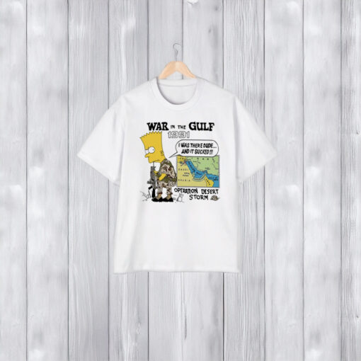 WAR IN THE GULF 1991 OPERATION DESERT STORM T-SHIRT