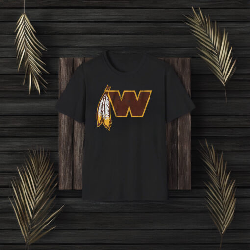 Washington Football Feather T-Shirt