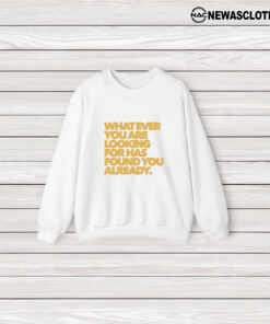 What Ever You Are Looking For Has Found You Already T-Shirt3