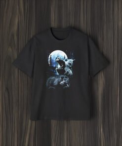 Wild Boar Howling At The Moon Shirts