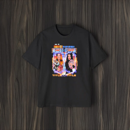 Aew Forbidden Door 2024 Matchup Mercedes Moné Vs Stephanie Vaquer T-Shirt1