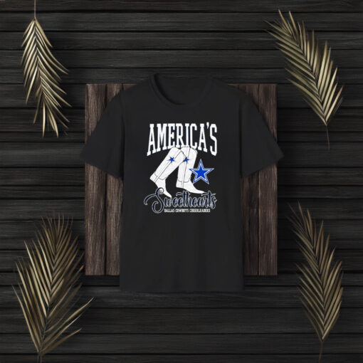 America’s Sweethearts Dallas Cowboys Cheerleaders Boots T-Shirt