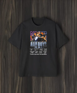 Bad Boys Ride Or Die Thank You For The Memories T-Shirt2