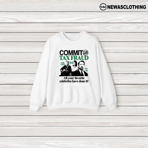 Barely Legal Commit Tax Fraud T-Shirt