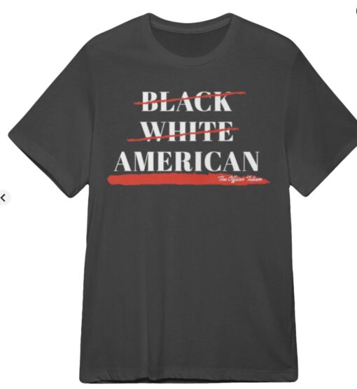 Black White American 2024 T-Shirt