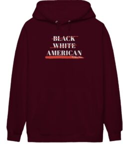 Black White American Hoodie Shirts