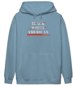 Black White American Hoodies Shirts