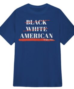 Black White American T-Shirt