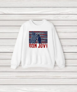 Bon Jovi American Flag T-Shirt