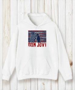 Bon Jovi American Flag T-Shirt1