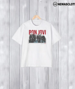 Bon Jovi Forever Band Cut Out T-Shirt2