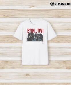 Bon Jovi Forever Band Cut Out T-Shirt3