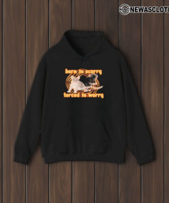 Born To Scurry Forced To Worry Rat T-Shirt2