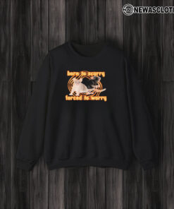 Born To Scurry Forced To Worry Rat T-Shirt3