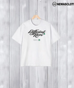 Boston Celtics Different Here T-Shirt2