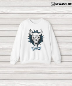 Bull Skull Blitz 22 T-Shirt3